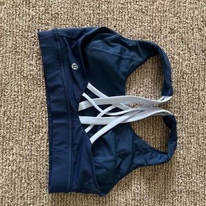 Lulu free to be serene bra in true navy